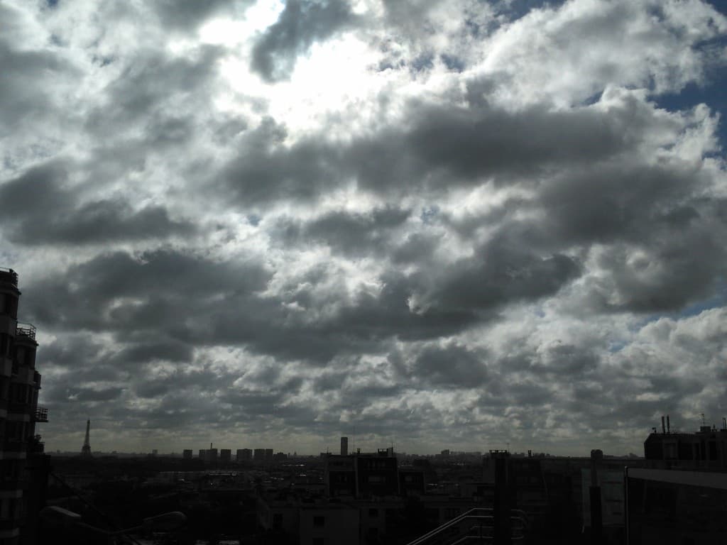 ciel chargé ce 6juin