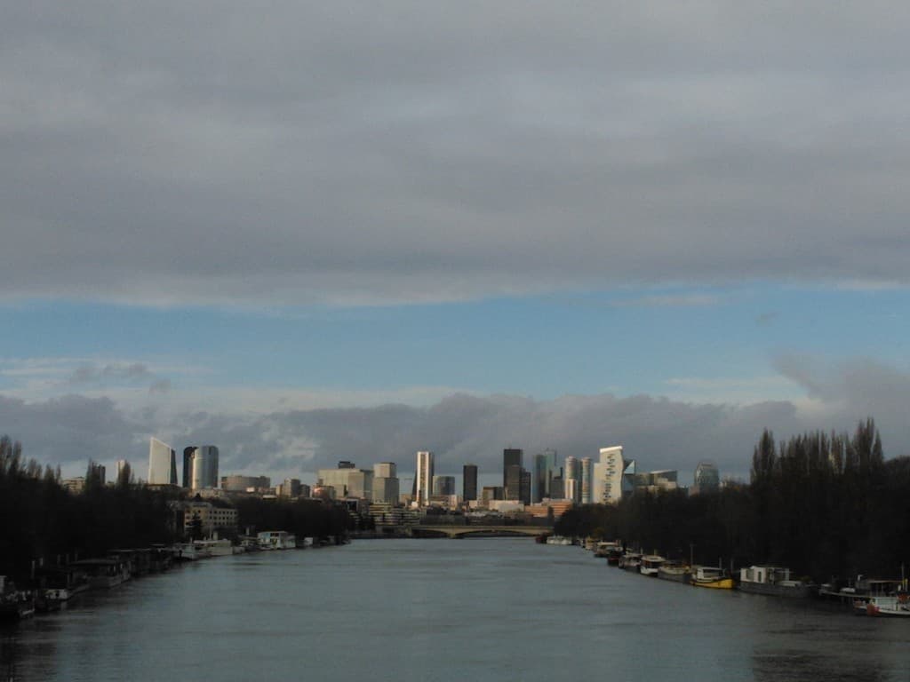 ciel de traîne sur la défense 