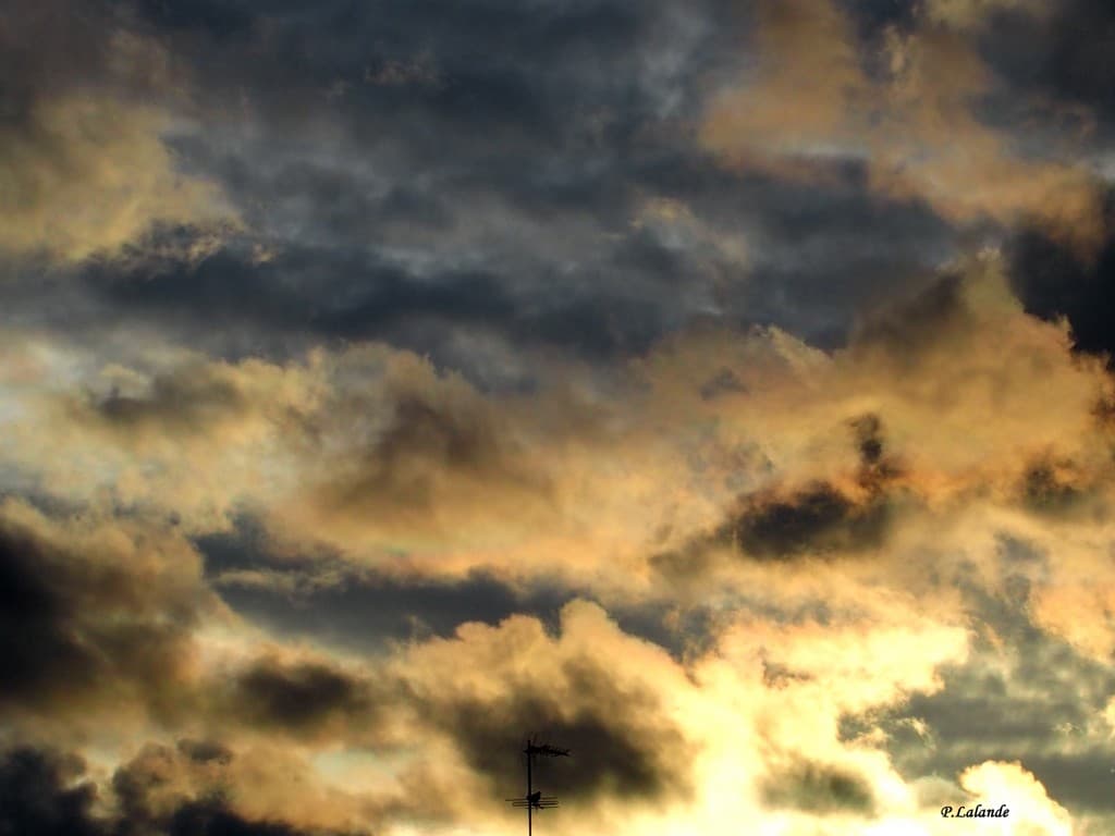 ciel magnifique sur Paris
