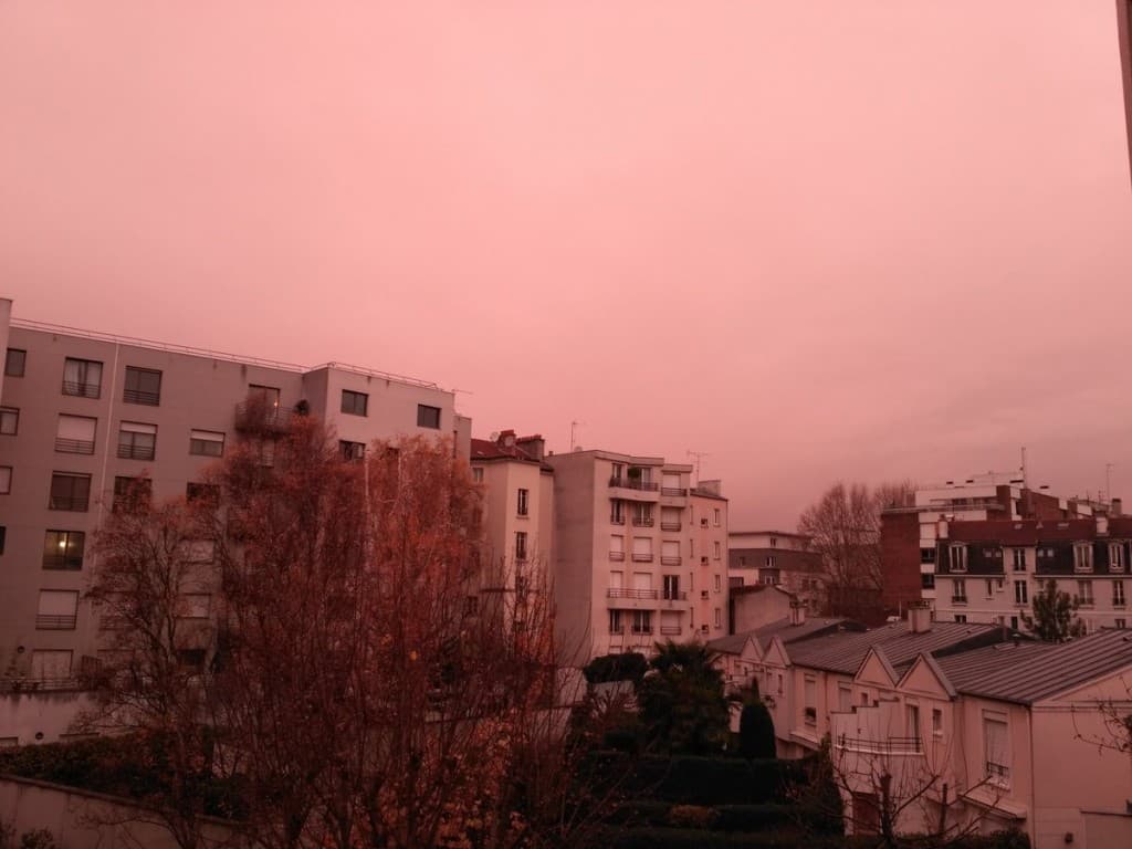 Ciel Rose à Meudon