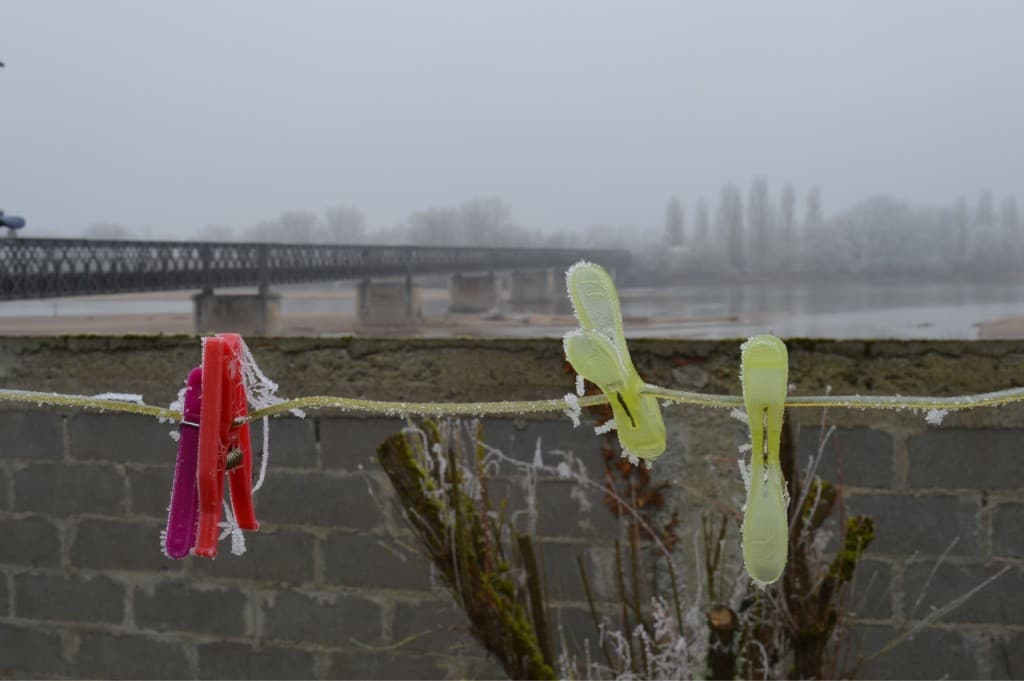 Dentelle de givre...