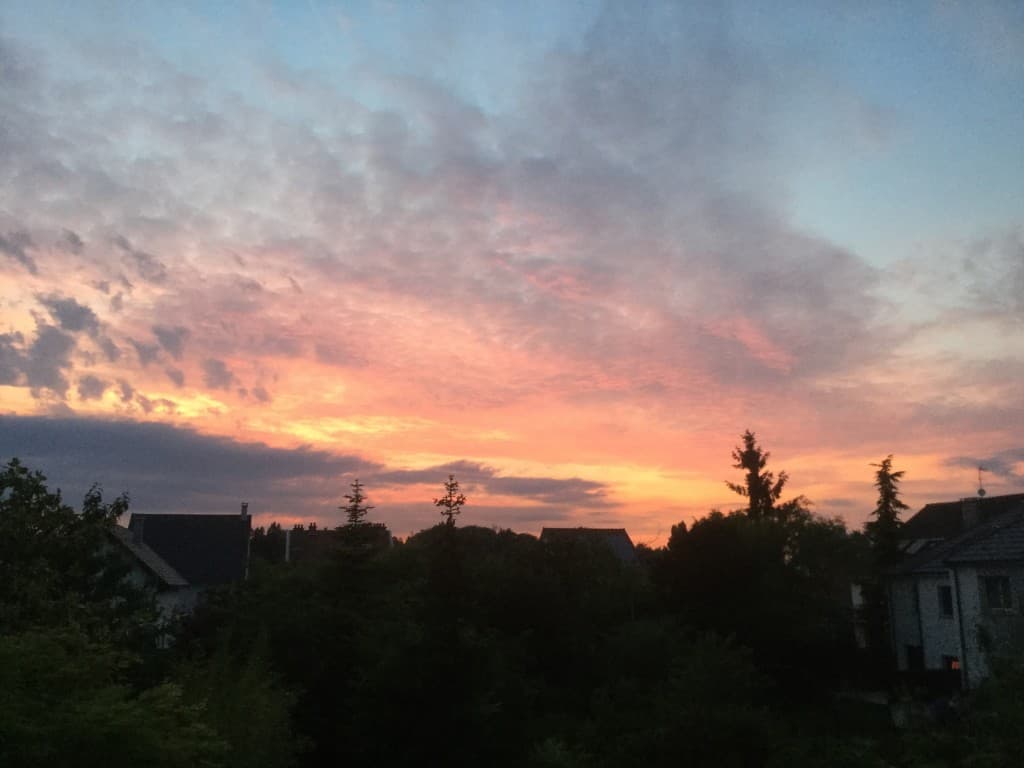 Embrasement du soir