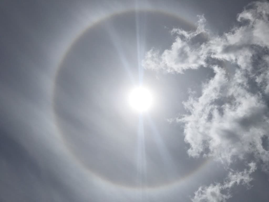 Halo solaire