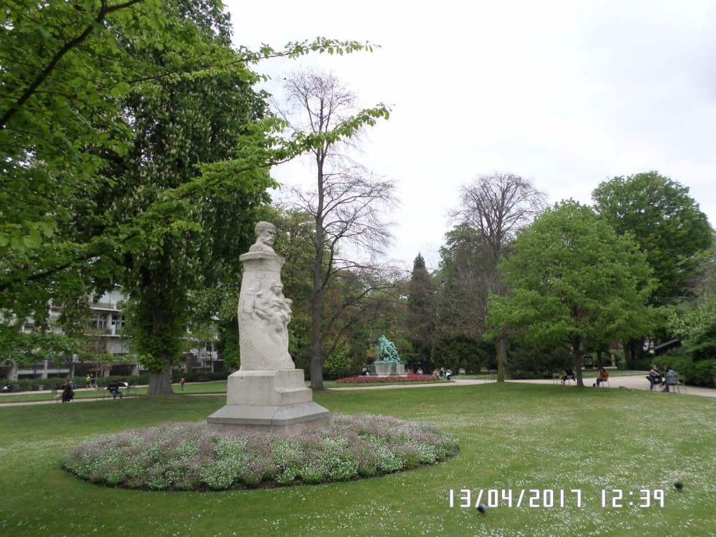 Jardin du Luxembourg, temps grisounet