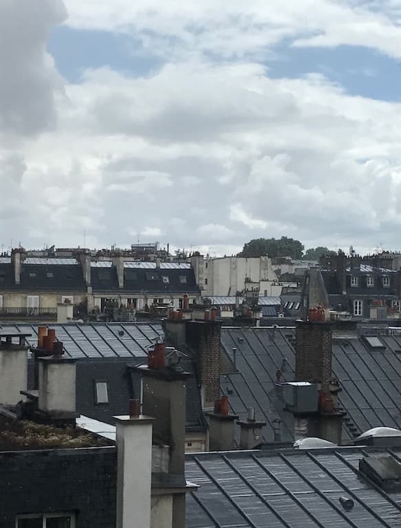 Les toïts de Paris vue du musée d'Orsay