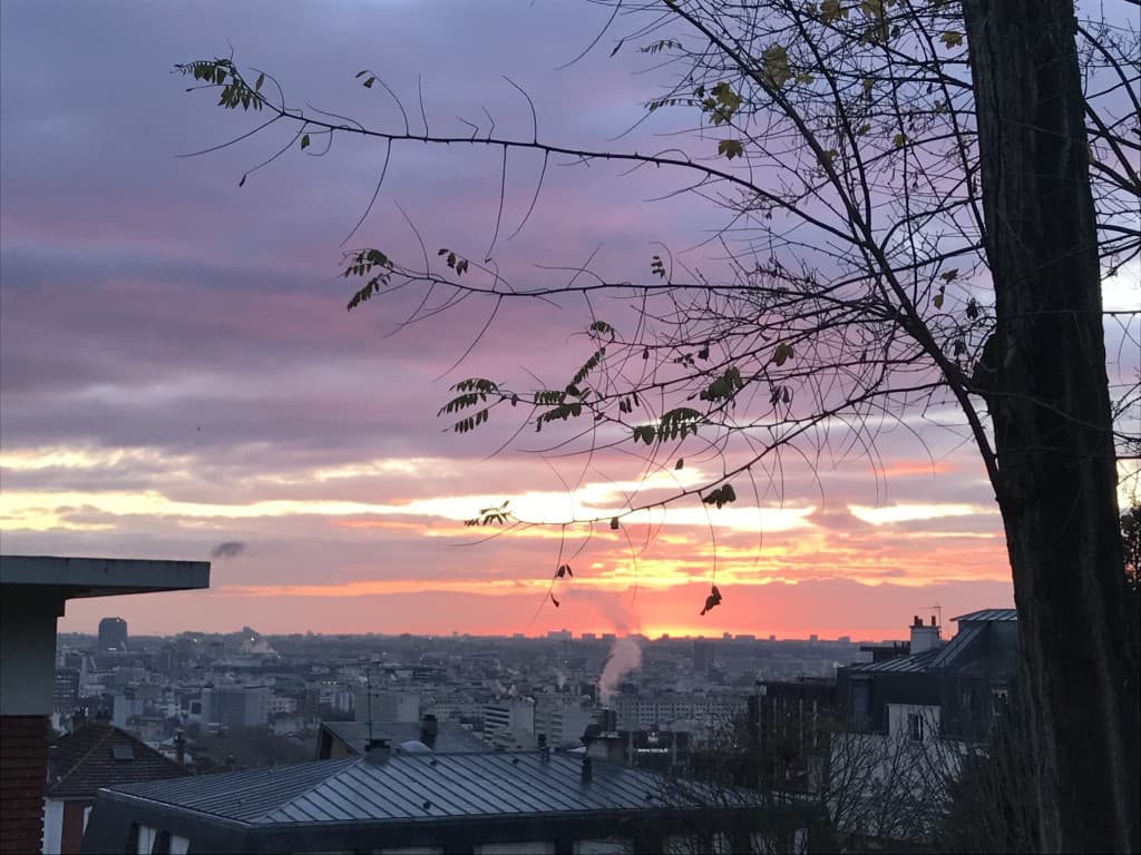 Lever de soleil sur Boulogne