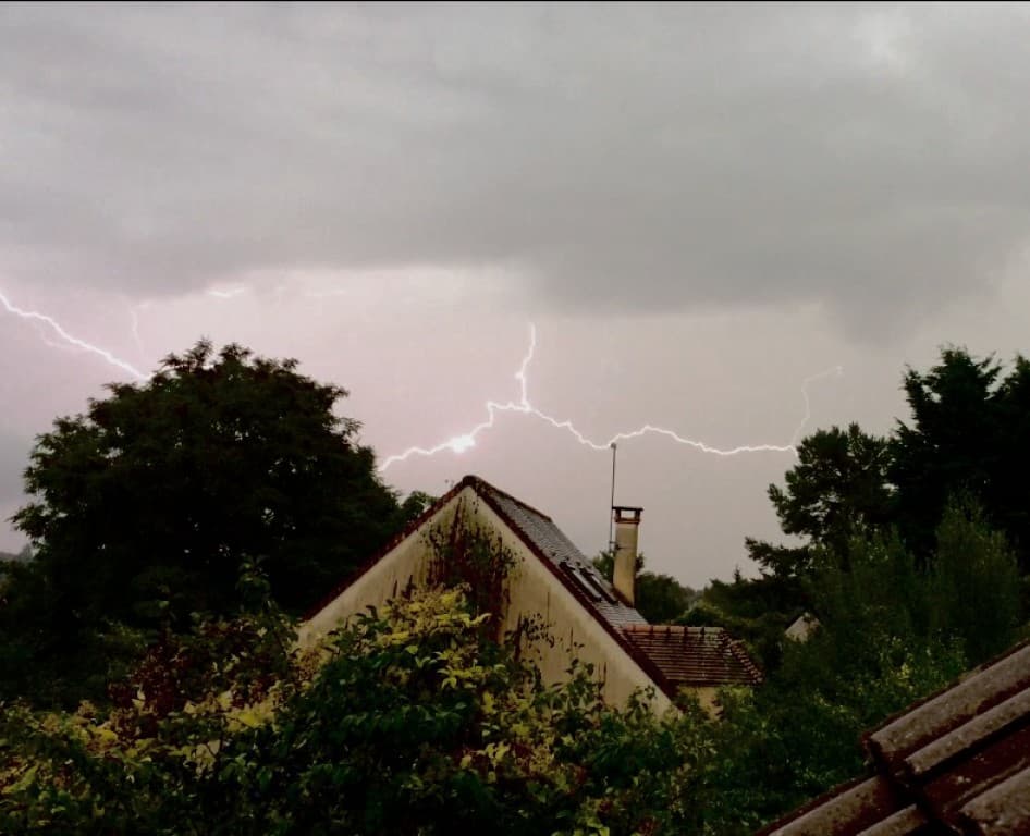 Orage d'automne