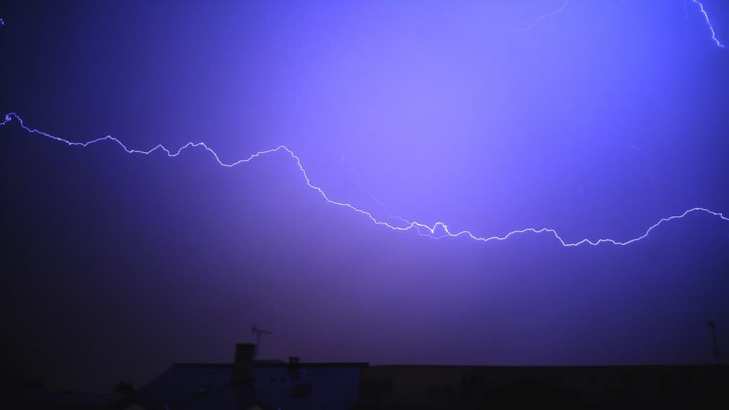 Orage d'hier soir