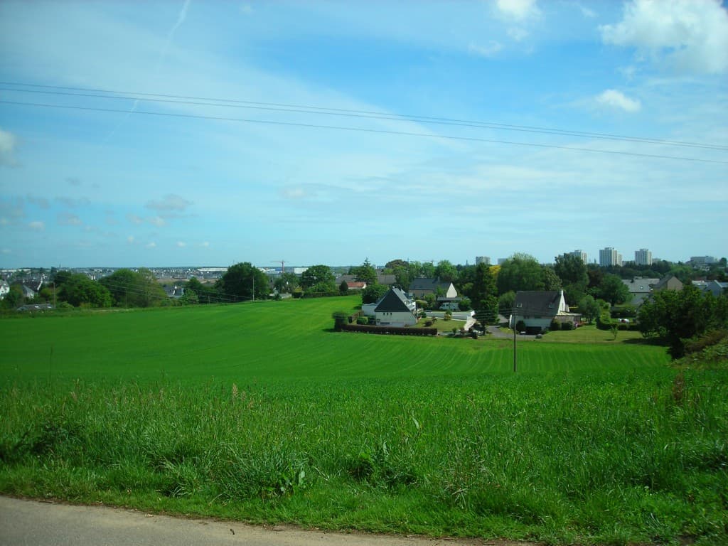 Panorama vers Lorient et Lanester