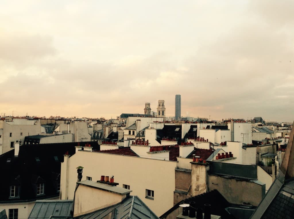 Saint Sulpice et la tour Montparnasse 