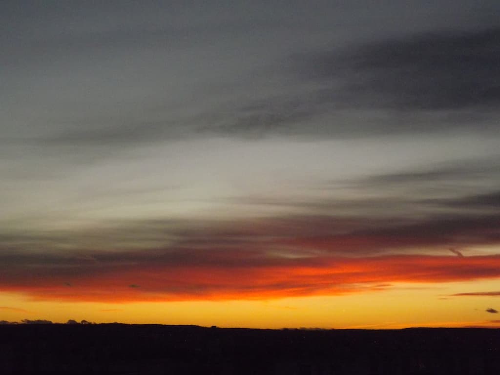 Soleil du soir, 1 minute en plus