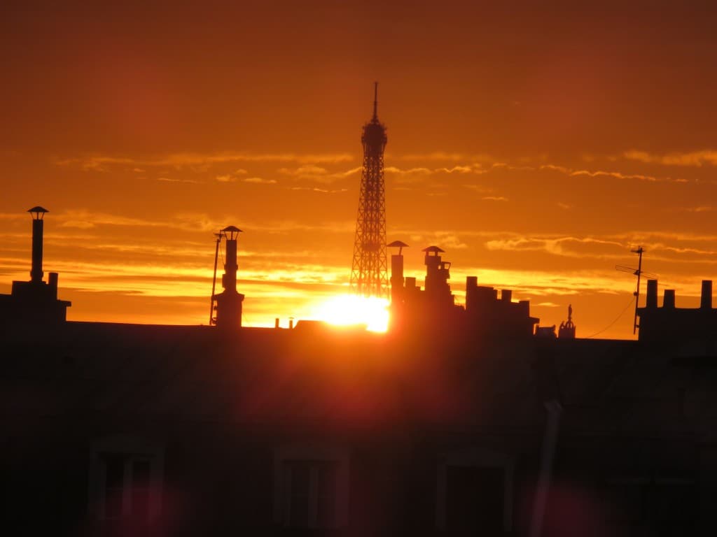 Soleil sur la Tour