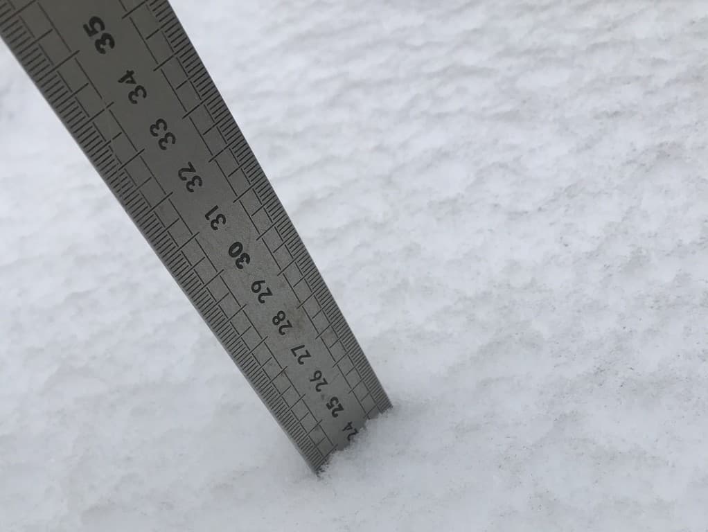 24cm sur la table du jardin