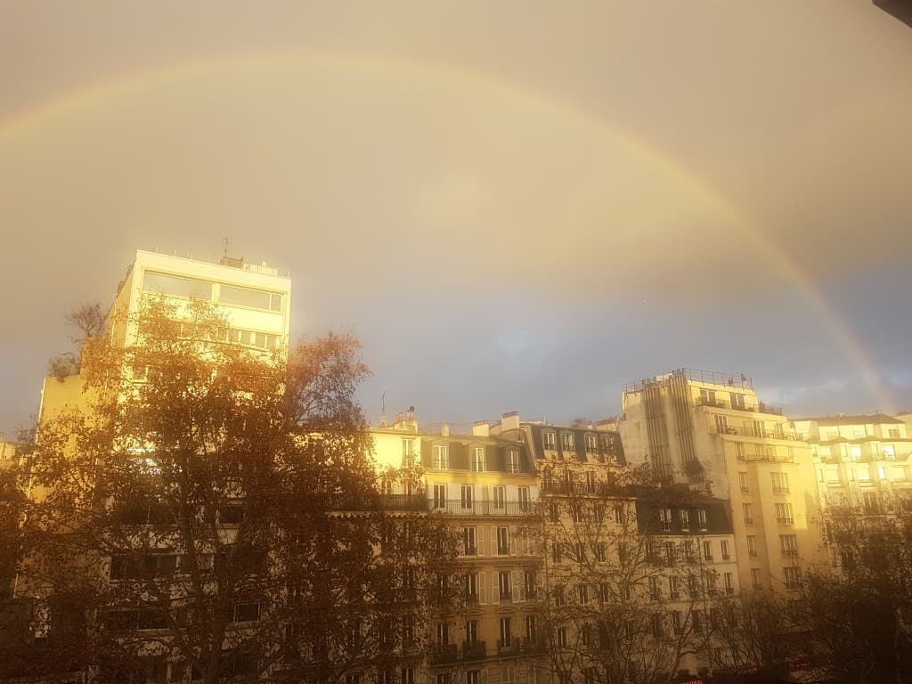 Arc-en-ciel d'automne