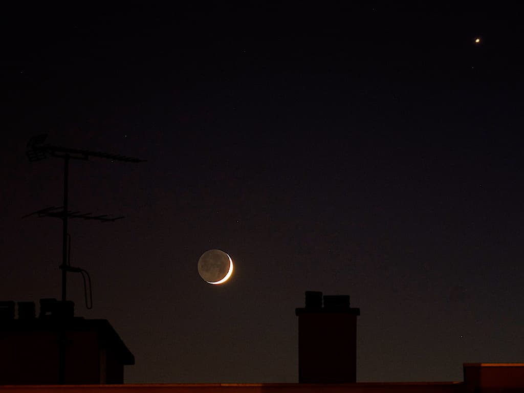 Conjonction Lune-Vénus