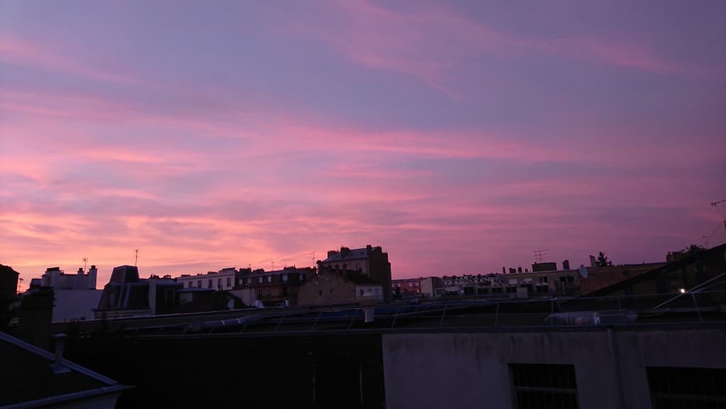 Coucher de soleil