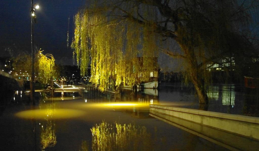 Crue de la Seine à Meudon