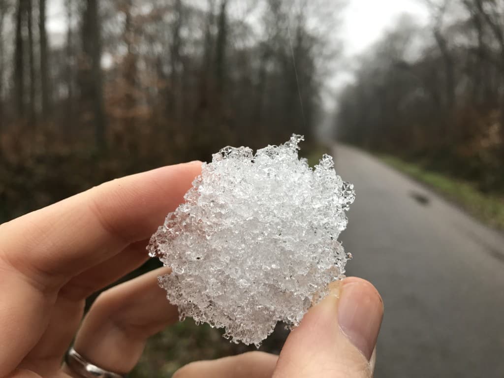 Dernière neige de la région?