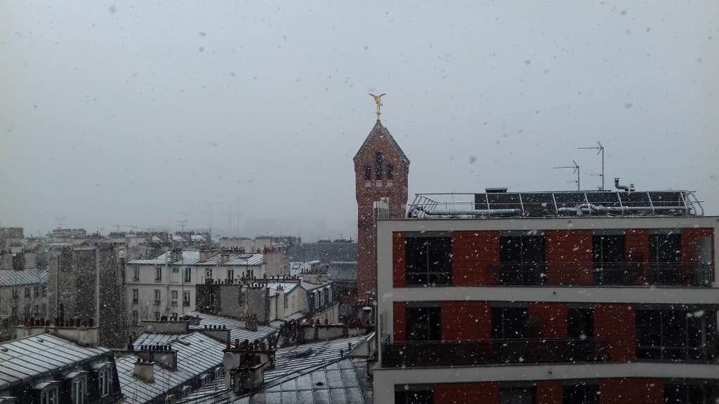 Encore de la neige...