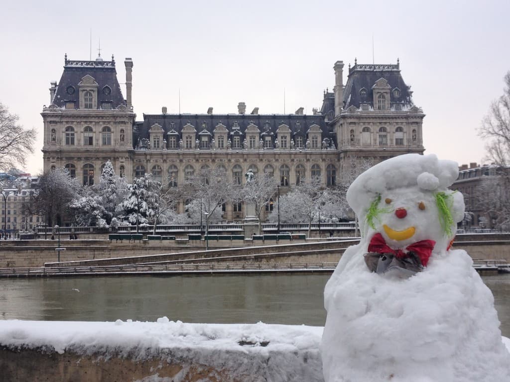 la neige, la crue et la Mairie