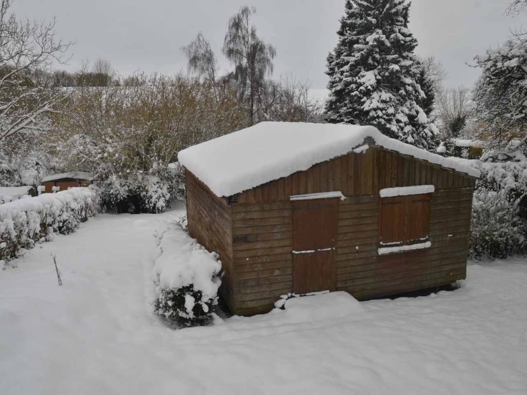 La neige sur le toit