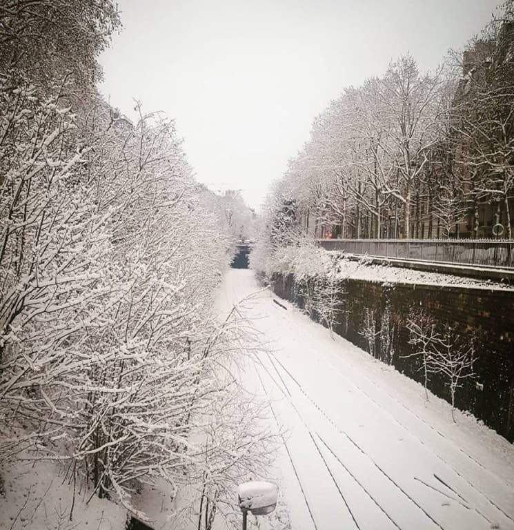 La petite ceinture Pereire 