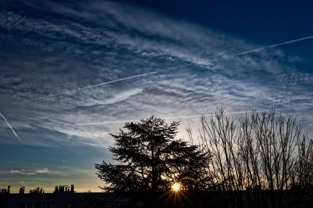 Le soleil se pointe.