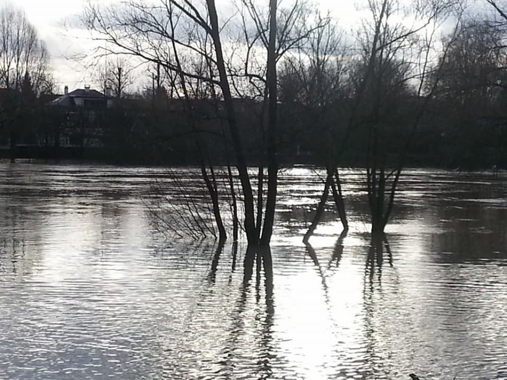 Les pieds dans l'eau