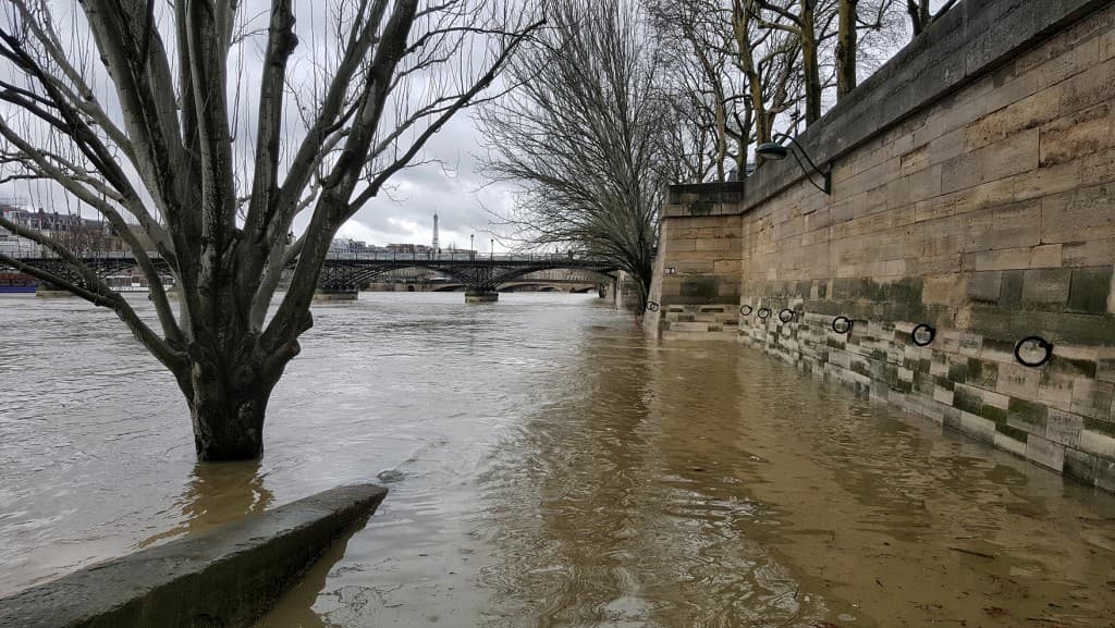 Les quais sous l'eau - Babeth Bonnereau