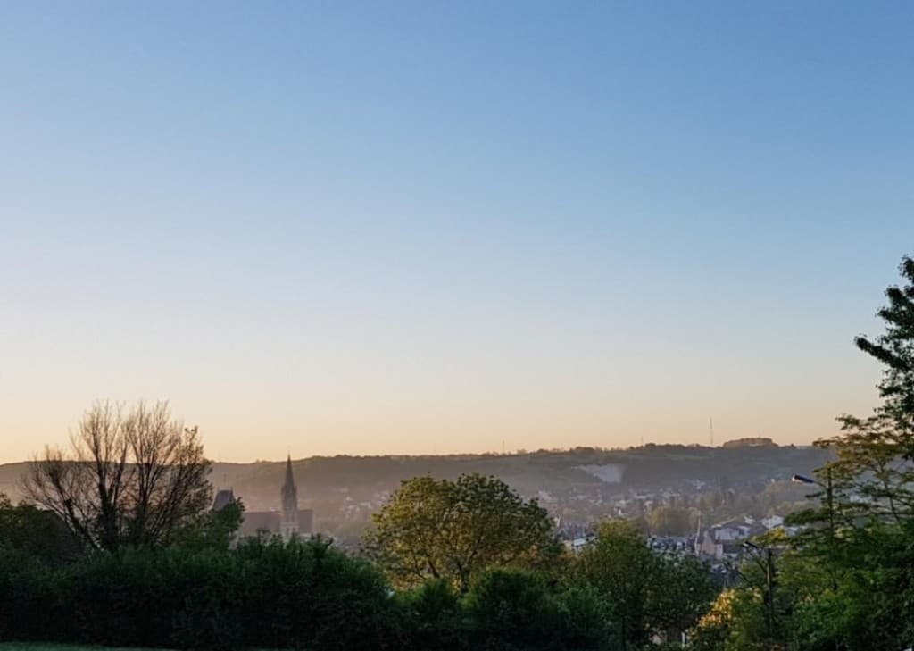 Lever de soleil à Etampes