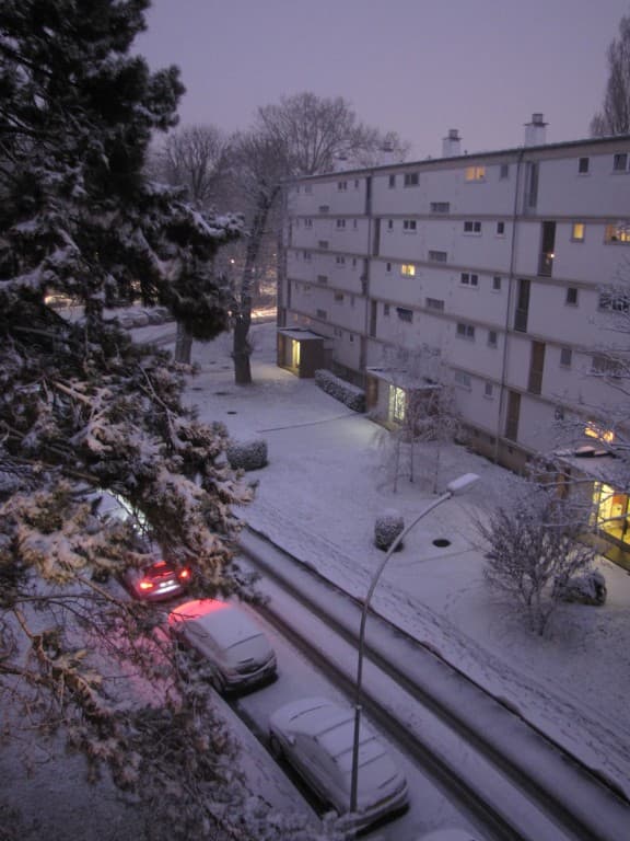 Neige rue de la Prairie FR92160 ANTONY 