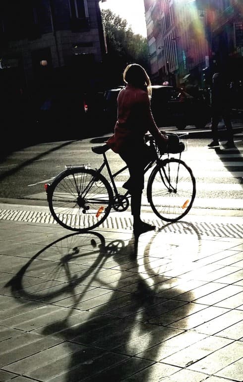 ombres et lumère,place de la République