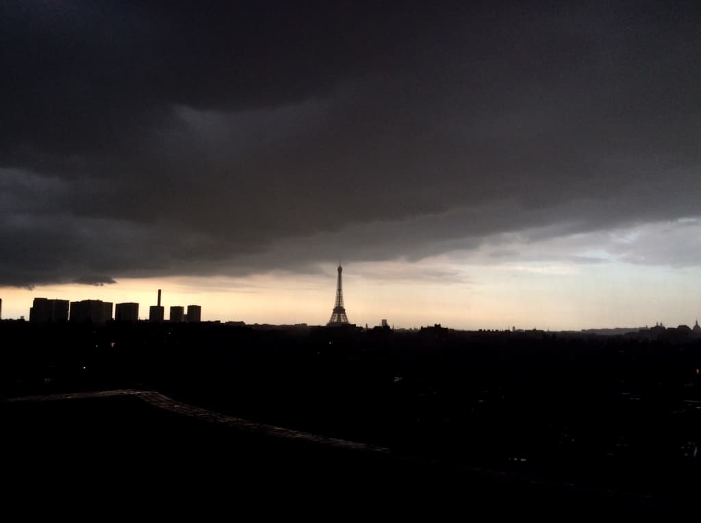 Orage en approche