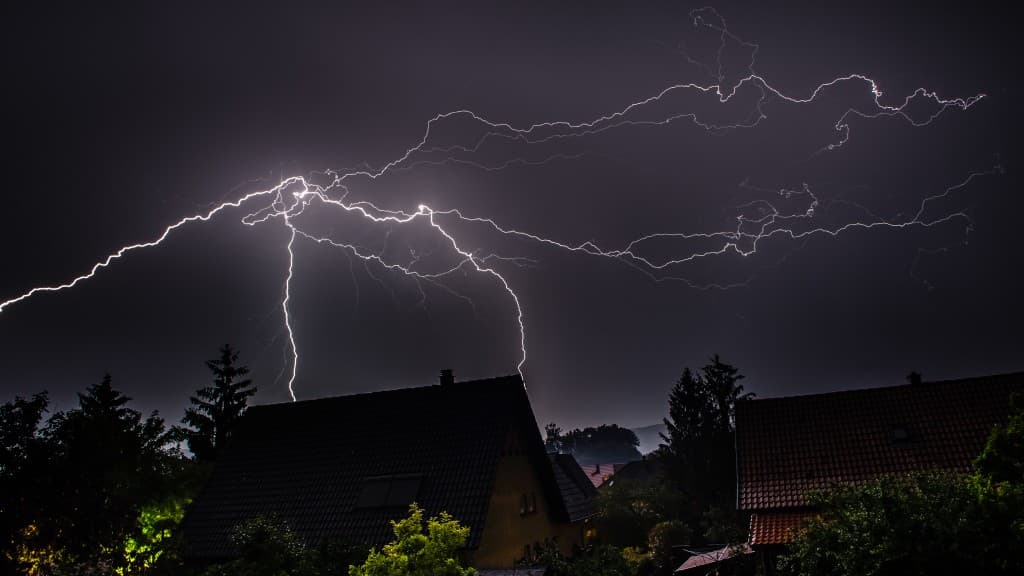 Orage sur Marlenheim