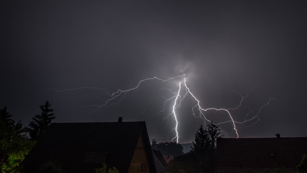 Orage sur Marlenheim