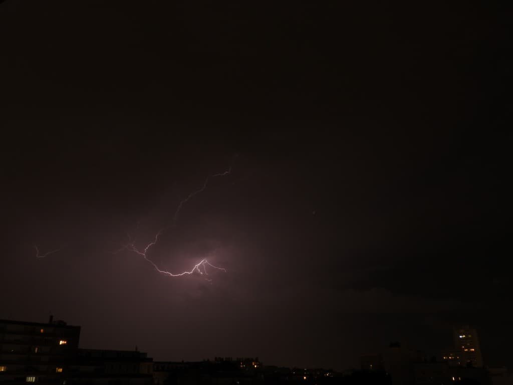 orage sur paris