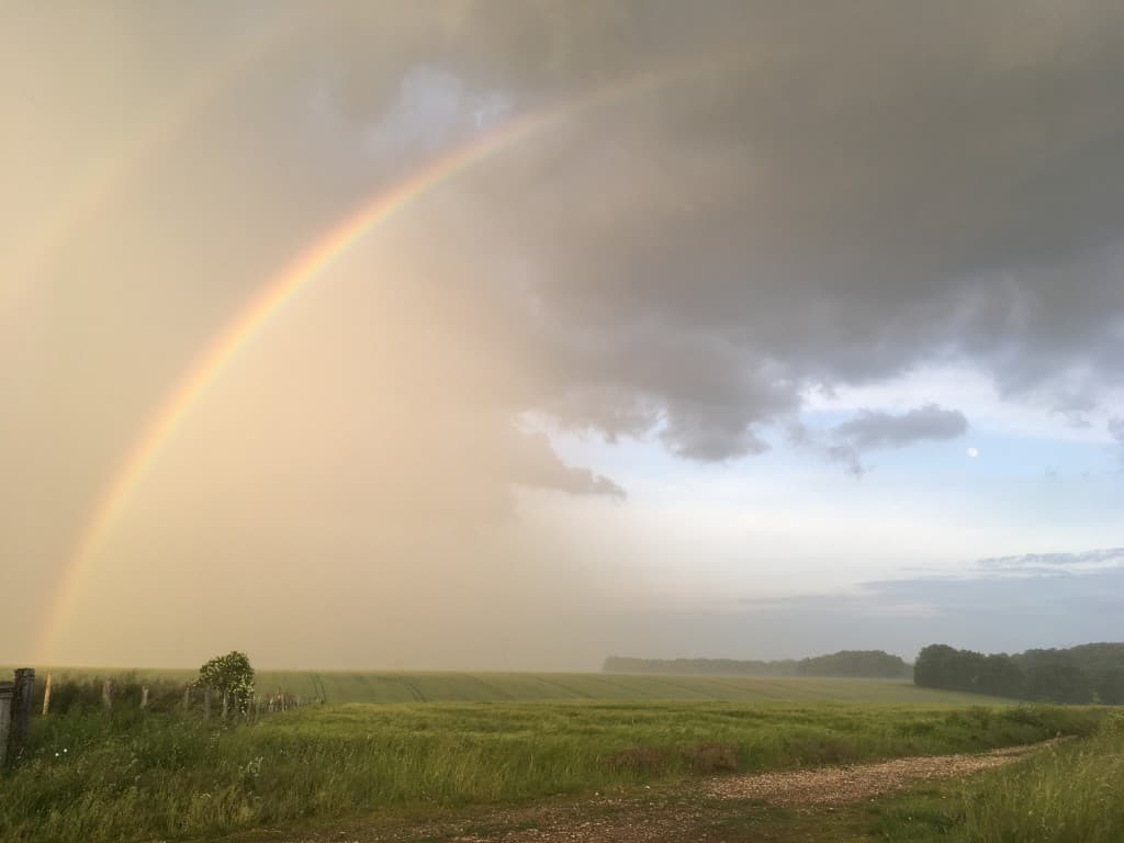 Orage violent en formation sur le Thelle