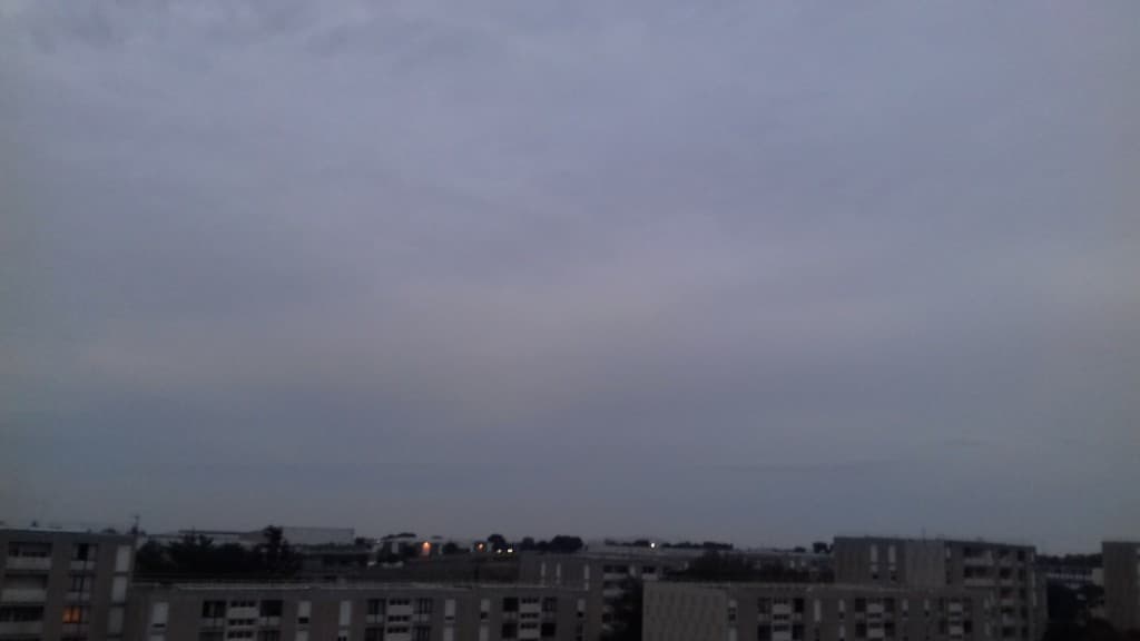 Pluie faible