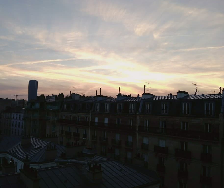 Rue Blomet, lever du soleil
