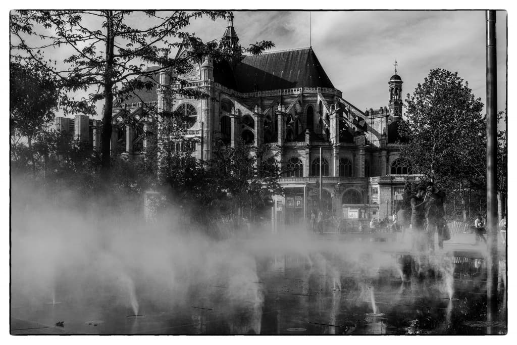 St Eustache dans la brume