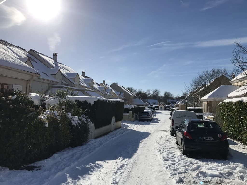 Une neige bien tenace!