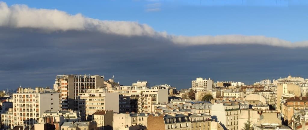 25 déc 10h Paris 20e vue Ouest