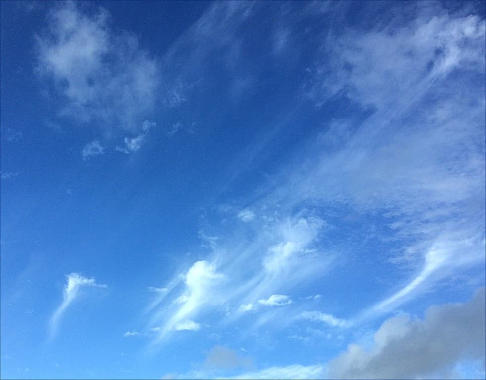 Altocumulus virga