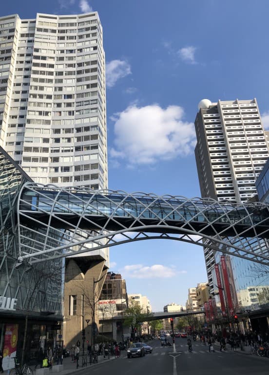 Beaugrenelle et nuages Soraya Touchene 