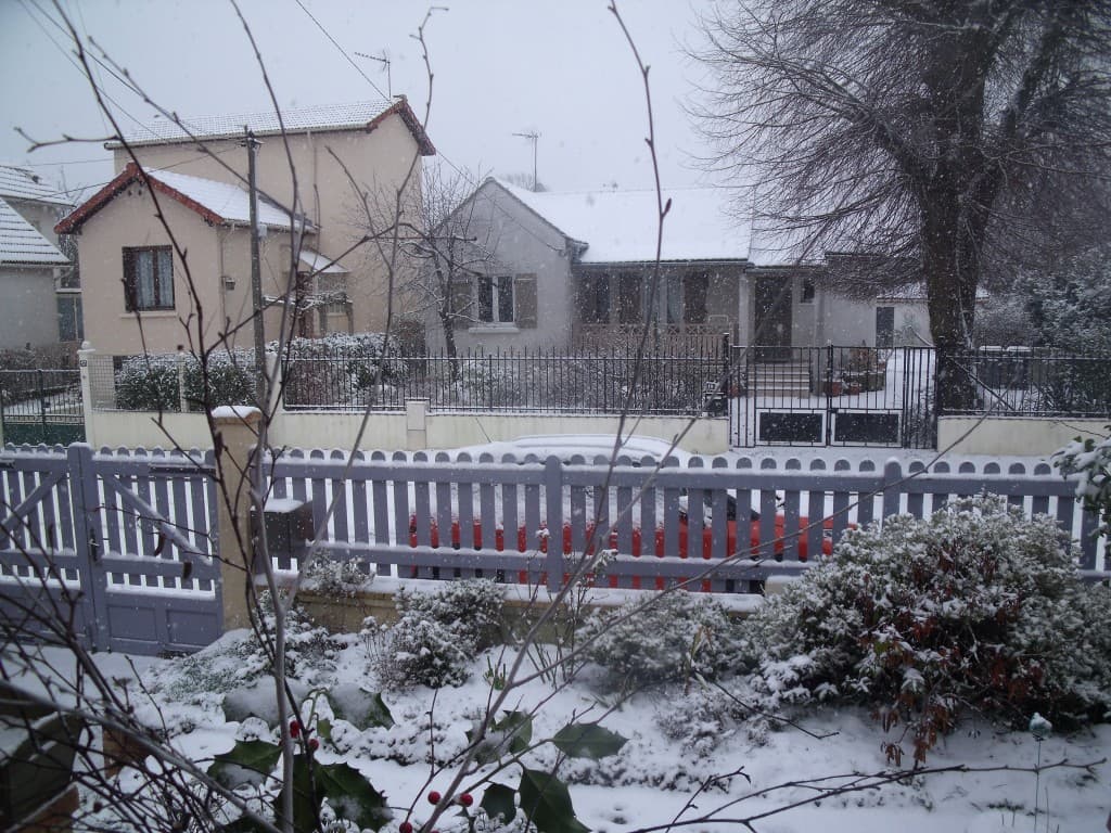 " ça y est....il neige"