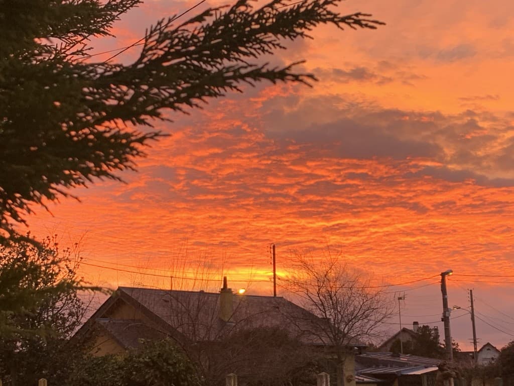 Ciel de feu