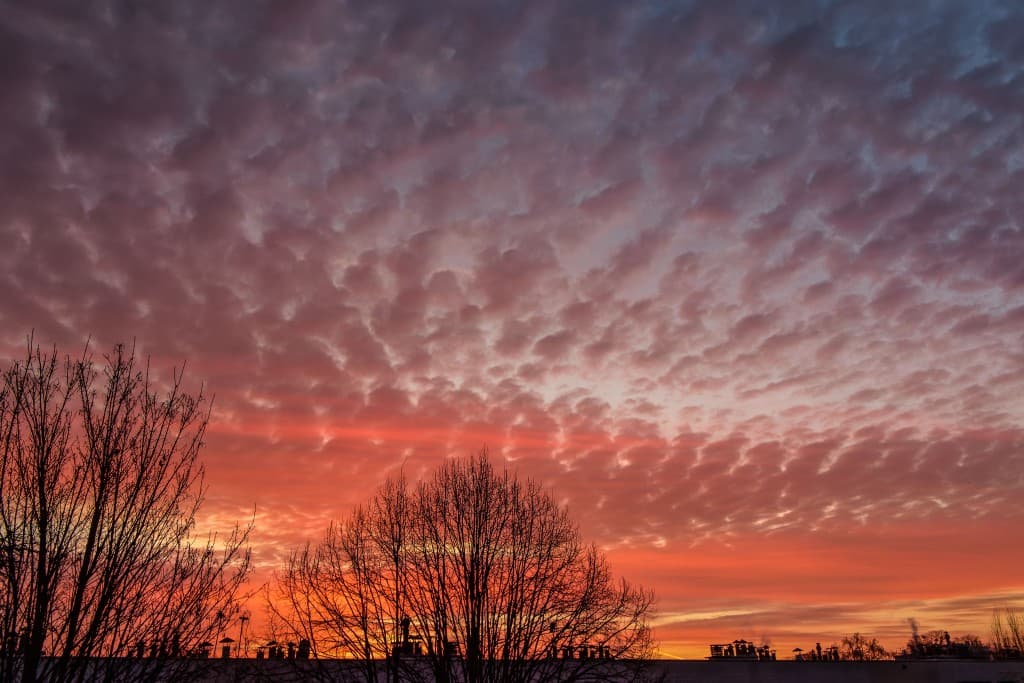 Ciel en feu