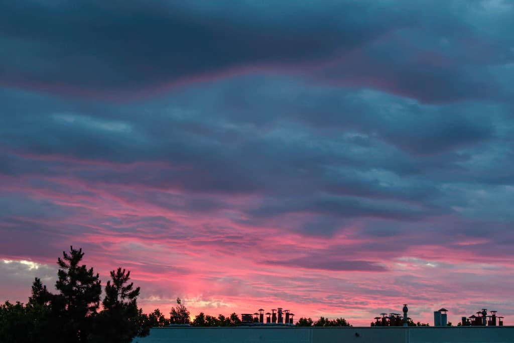 Ciel prometteur.