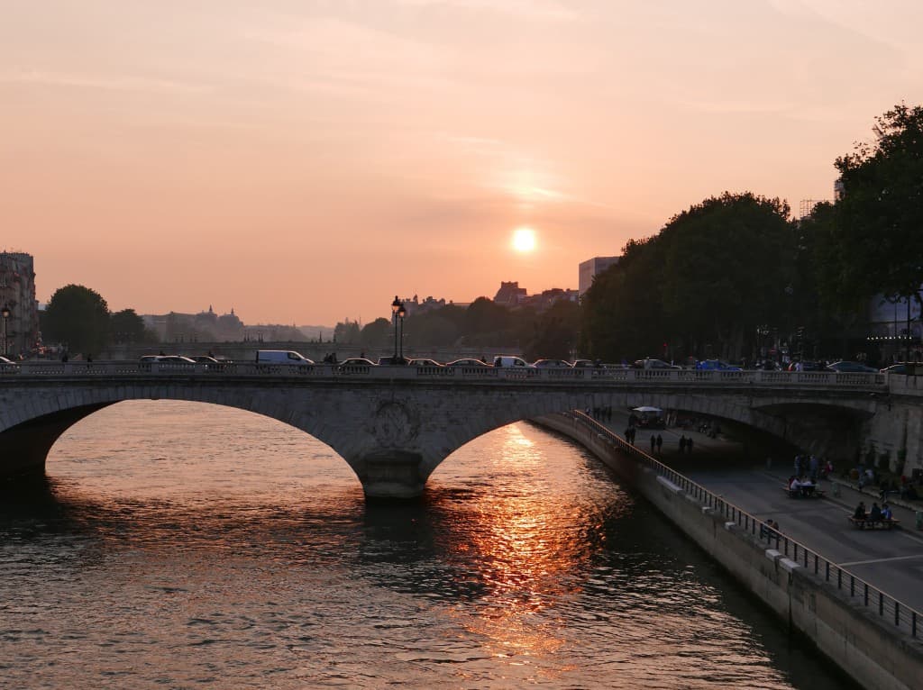 Coucher de soleil