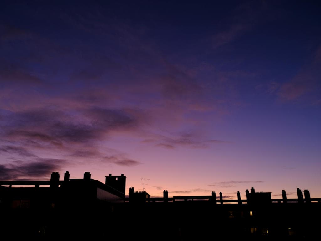 Crépuscule rosé (aérosols volcaniques)